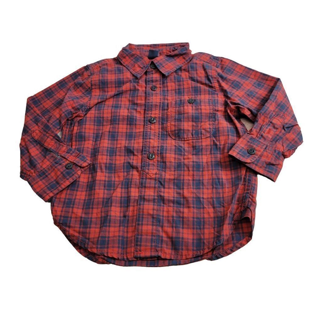 Baby Gap plaid buttondown shirt 2T